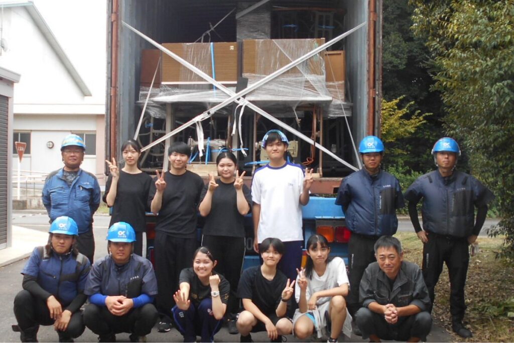 大分高専ボランティア部の皆様と